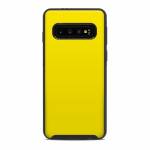 Solid State Yellow OtterBox Symmetry Galaxy S10 Case Skin