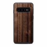 Stained Wood OtterBox Symmetry Galaxy S10 Case Skin