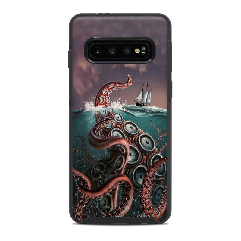  Skin design of Octopus, Water, Illustration, Wind wave, Sky, Graphic design, Organism, Cephalopod, Cg artwork, giant pacific octopus, with blue, gray, white, brown, red colors
