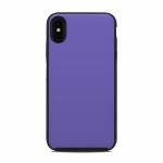 Solid State Purple OtterBox Symmetry iPhone XS Max Case Skin