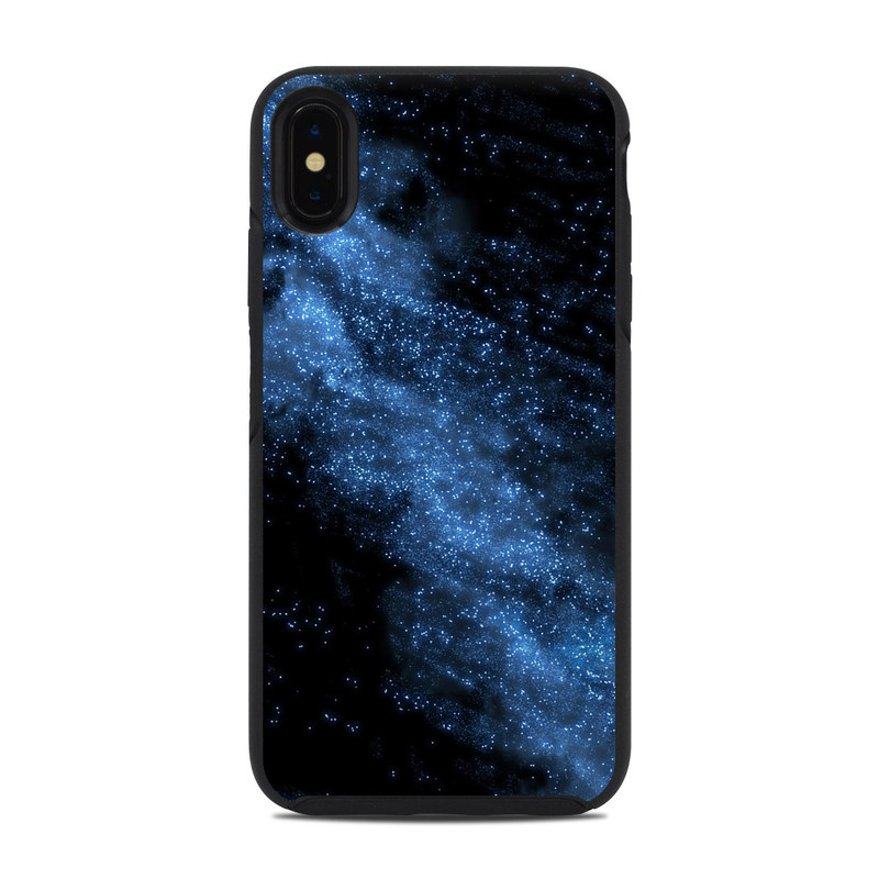 OtterBox Symmetry iPhone XS Max Case Skin design of Sky, Atmosphere, Black, Blue, Outer space, Atmospheric phenomenon, Astronomical object, Darkness, Universe, Space with black, blue colors
