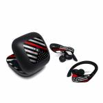 Thin Red Line Hero Beats Powerbeats Pro Skin