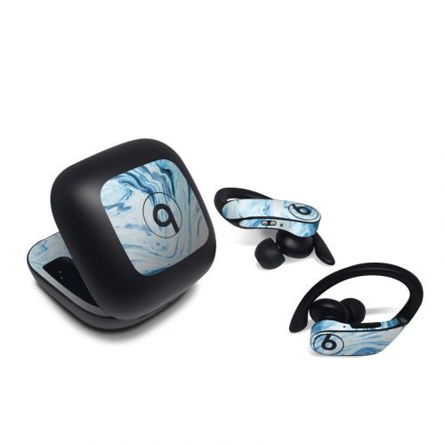 Azul Marble Beats Powerbeats Pro Skin