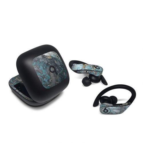 Gilded Glacier Marble Beats Powerbeats Pro Skin