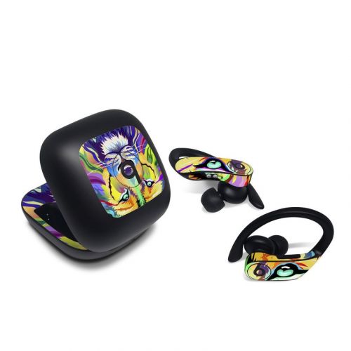 King of Technicolor Beats Powerbeats Pro Skin