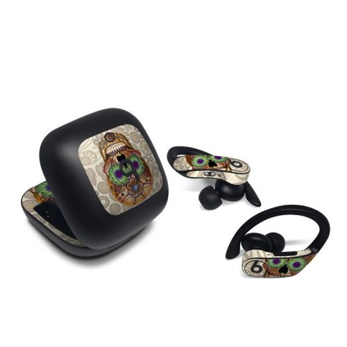 Sugar Skull Bone Beats Powerbeats Pro Skin