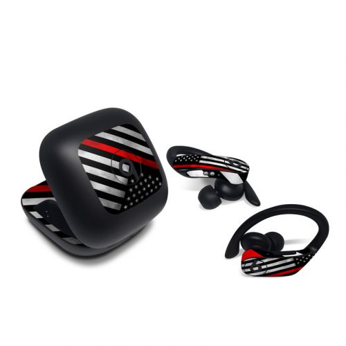 Thin Red Line Hero Beats Powerbeats Pro Skin