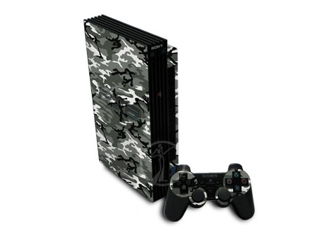 Older PS2 Skin design of Military camouflage, Pattern, Clothing, Camouflage, Uniform, Design, Textile with black, gray colors