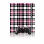 Pink Plaid PS3 Skin