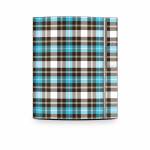 Turquoise Plaid PS3 Skin