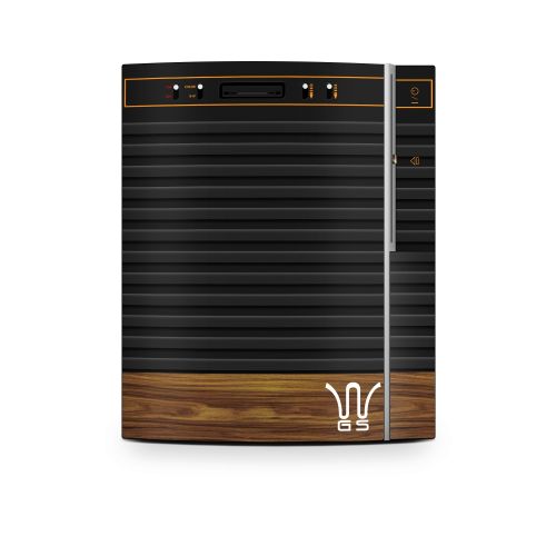Wooden Gaming System PS3 Skin