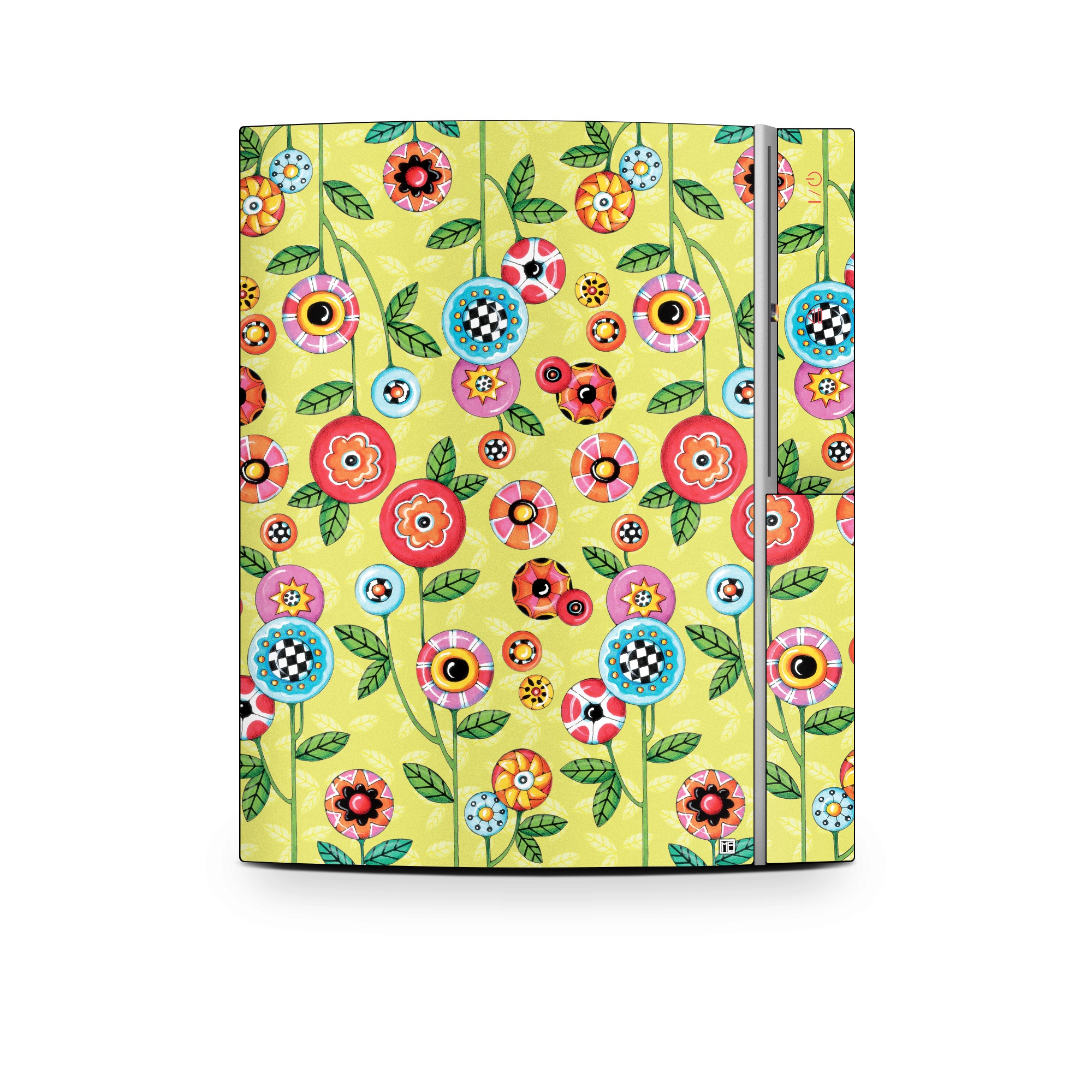 Button Flowers PS3 Skin | iStyles