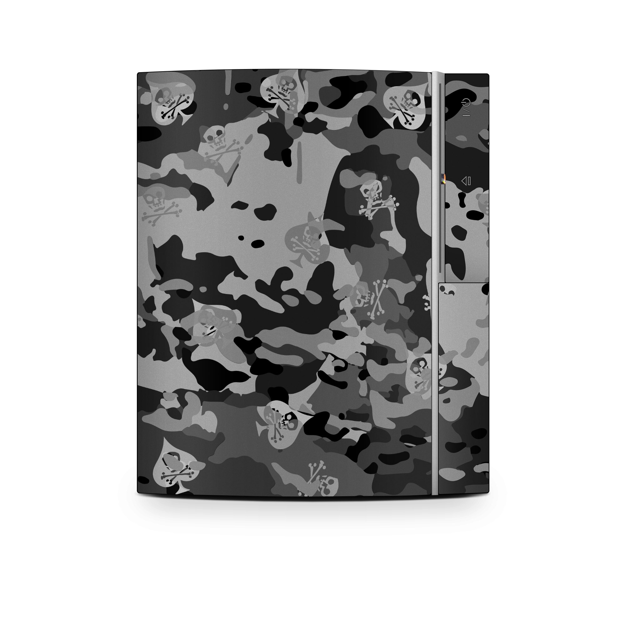 Old PS3 Skin design of Military camouflage, Pattern, Design, Camouflage, Illustration, Uniform, Black-and-white, Wallpaper, Art, with black, gray colors