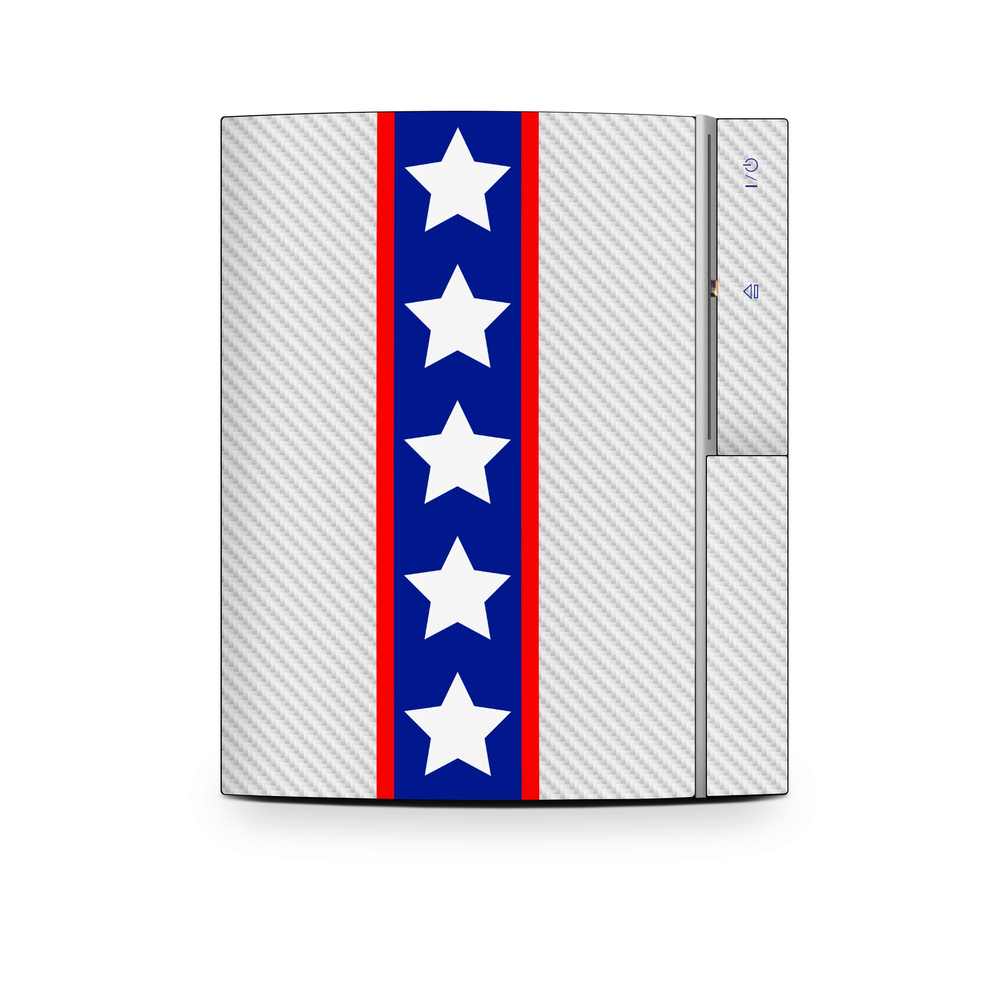 Old PS3 Skin design of Flag of the united states, Flag, Font, Parallel, Electric blue, Rectangle, Pattern, Flag Day (USA), Symbol, Carmine, with gray, white, blue, red colors