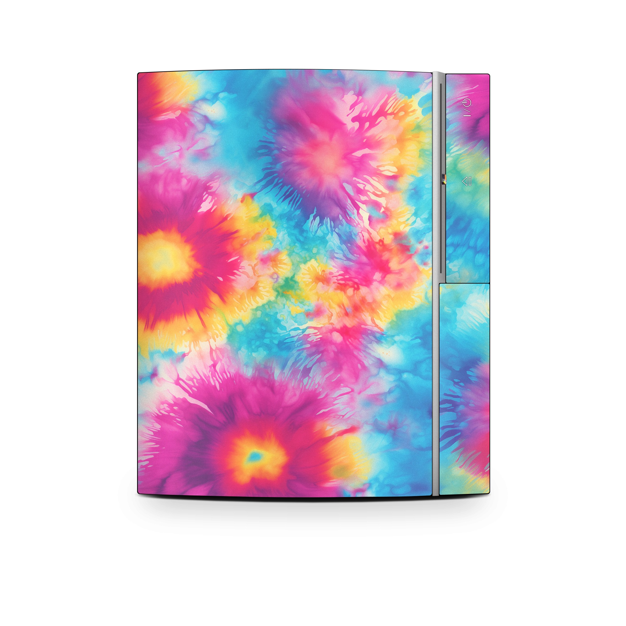 Old PS3 Skin design of Colorfulness, Plant, Flower, Orange, Paint, Petal, Pink, Art, Painting, Magenta, with black, gray, orange colors