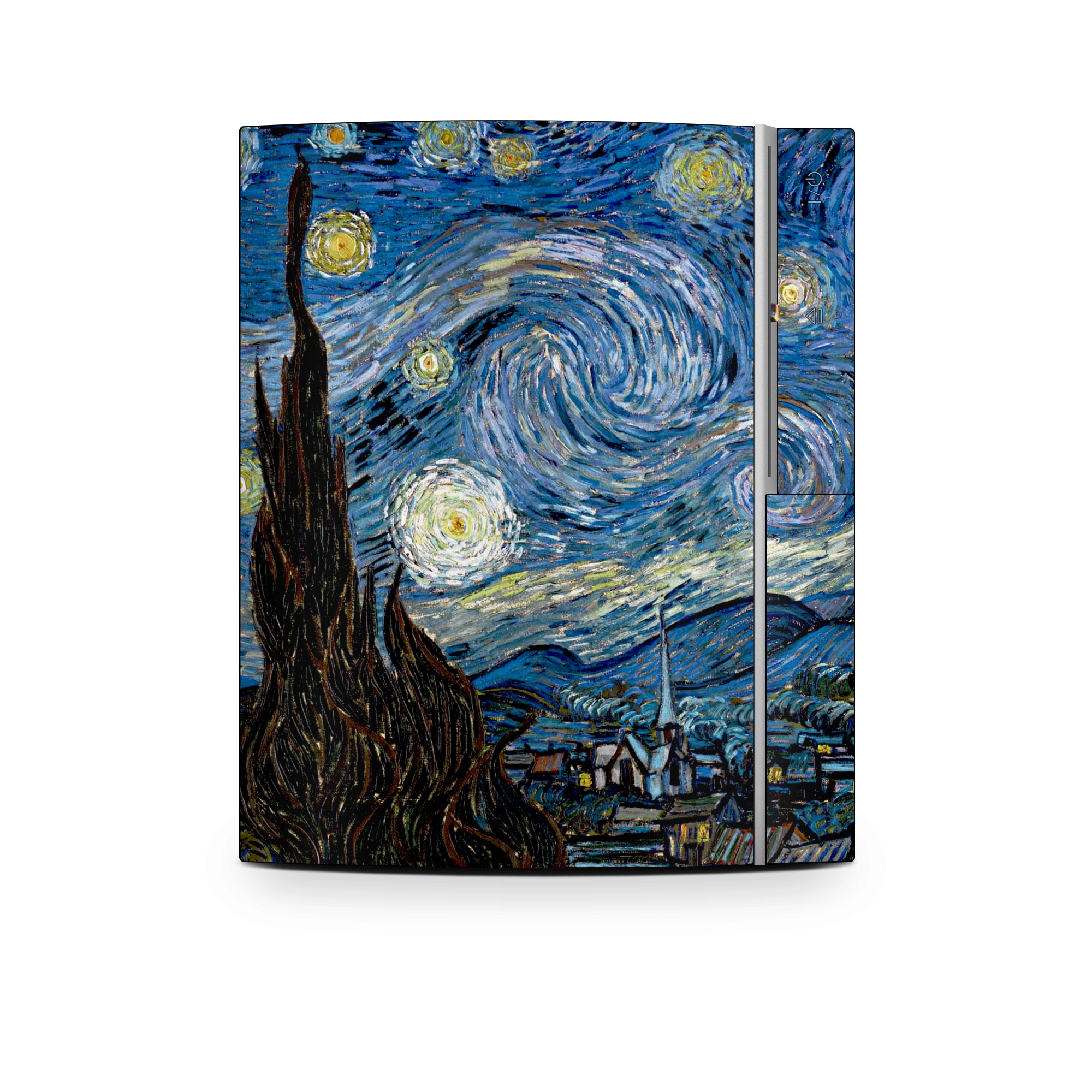 Old PS3 Skin design of Painting, Purple, Art, Tree, Illustration, Organism, Watercolor paint, Space, Modern art, Plant, with gray, black, blue, green colors