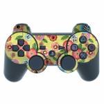 Button Flowers PS3 Controller Skin