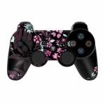 Dark Flowers PS3 Controller Skin
