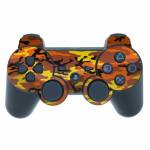 Orange Camo PS3 Controller Skin