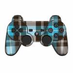 Red Plaid PS3 Controller Skin
