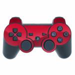 Solid State Red PS3 Controller Skin