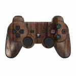 Stained Wood PS3 Controller Skin