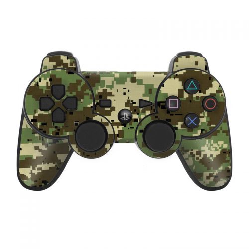 Digital Woodland Camo PS3 Controller Skin