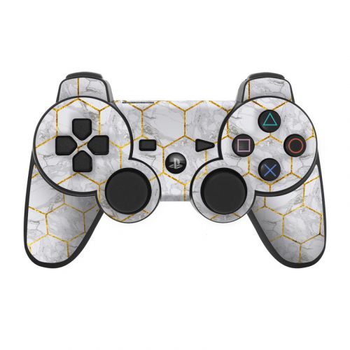 Honey Marble PS3 Controller Skin