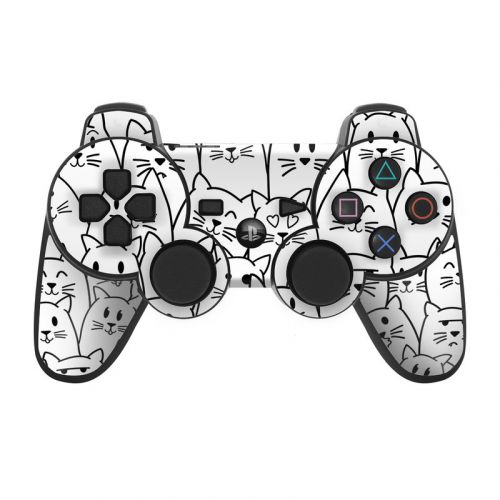Moody Cats PS3 Controller Skin