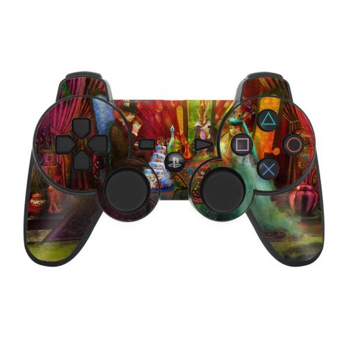 A Mad Tea Party PS3 Controller Skin