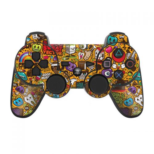 Psychedelic PS3 Controller Skin