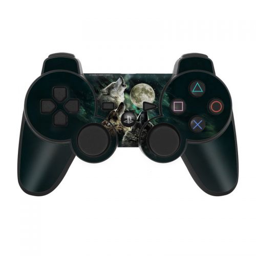 Three Wolf Moon PS3 Controller Skin