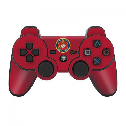 USMC Red PS3 Controller Skin