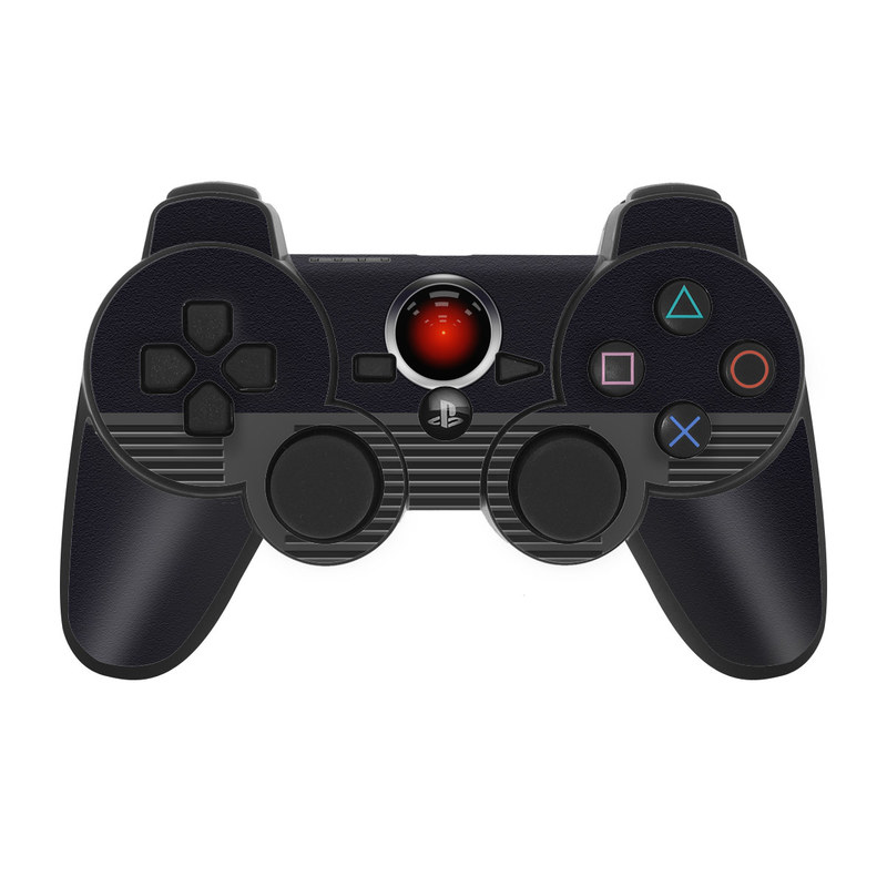 PS3 Controller Skin design of Screenshot, Technology, Circle, Space, with black, gray, red, blue colors