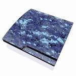 Digital Sky Camo PlayStation 3 Slim Skin