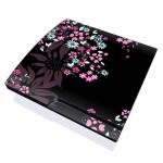 Dark Flowers PlayStation 3 Slim Skin