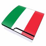 Italian Flag PlayStation 3 Slim Skin