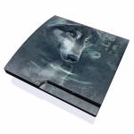 Wolf Reflection PlayStation 3 Slim Skin