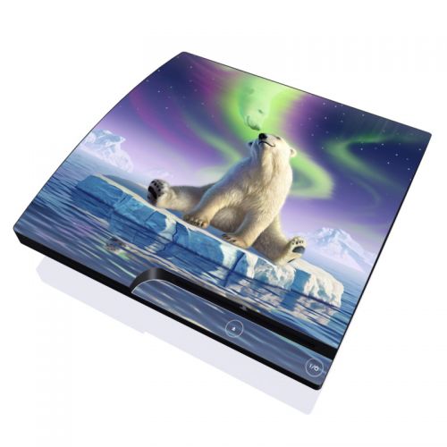 Arctic Kiss PlayStation 3 Slim Skin
