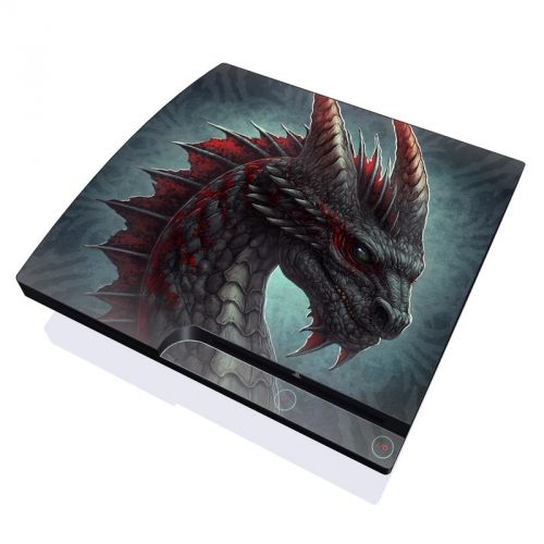Black Dragon PlayStation 3 Slim Skin