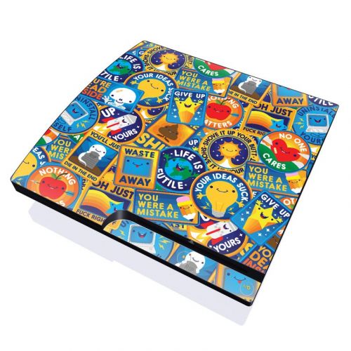 Eff Right Off PlayStation 3 Slim Skin