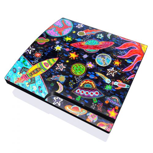 Out to Space PlayStation 3 Slim Skin
