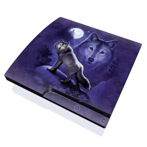 Wolf PlayStation 3 Slim Skin