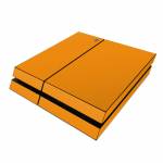 Solid State Orange PlayStation 4 Skin