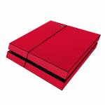 Solid State Red PlayStation 4 Skin