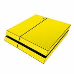 Solid State Yellow PlayStation 4 Skin