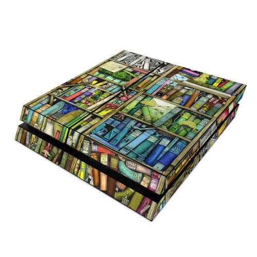 Bookshelf PlayStation 4 Skin