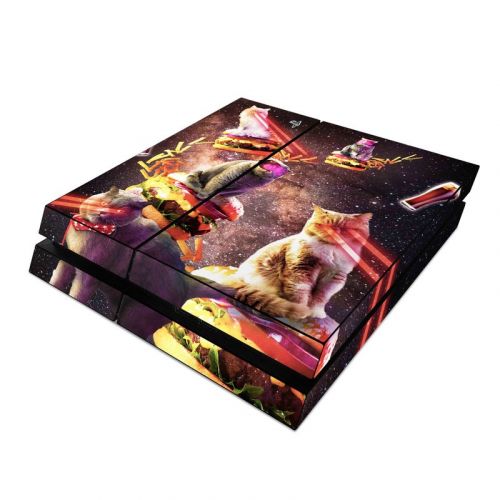 Burger Cats PlayStation 4 Skin