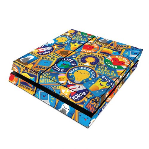 Eff Right Off PlayStation 4 Skin