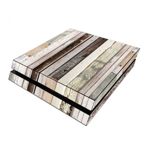 Eclectic Wood PlayStation 4 Skin